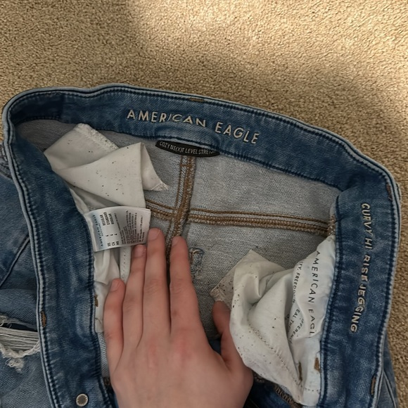 American eagle curvy next level stretch size 4 - Picture 2 of 2